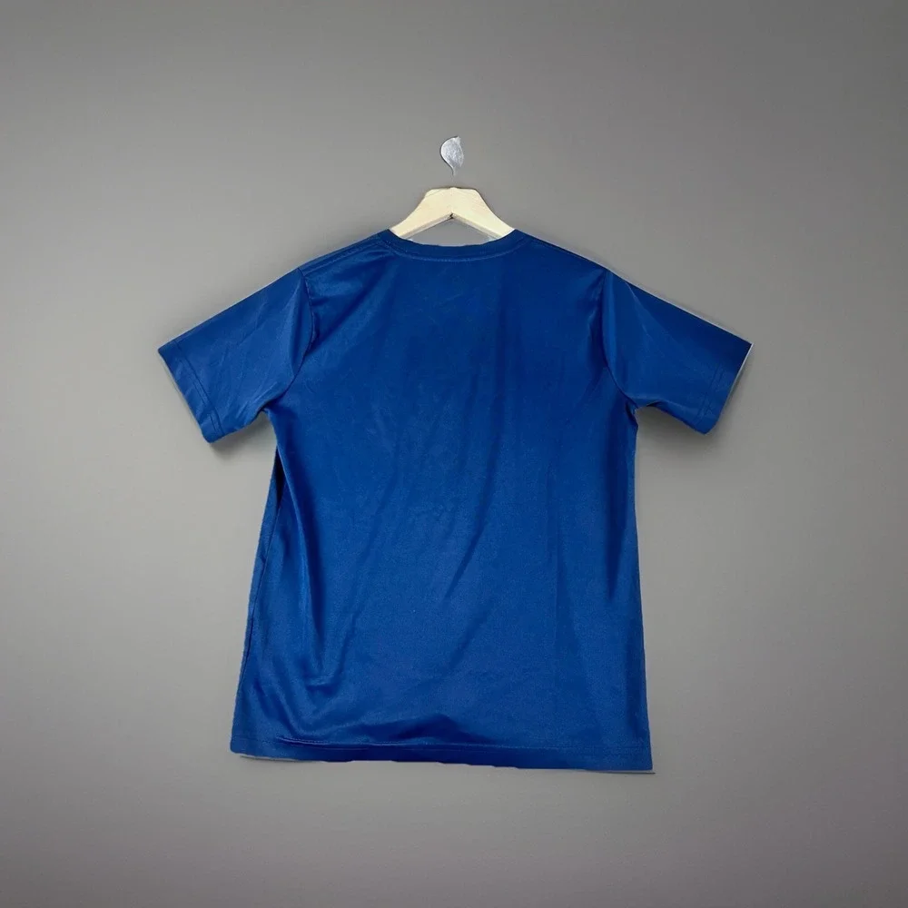 Striker Mens Navy Blue‎ Athletic Short Sleeve Size Large.
